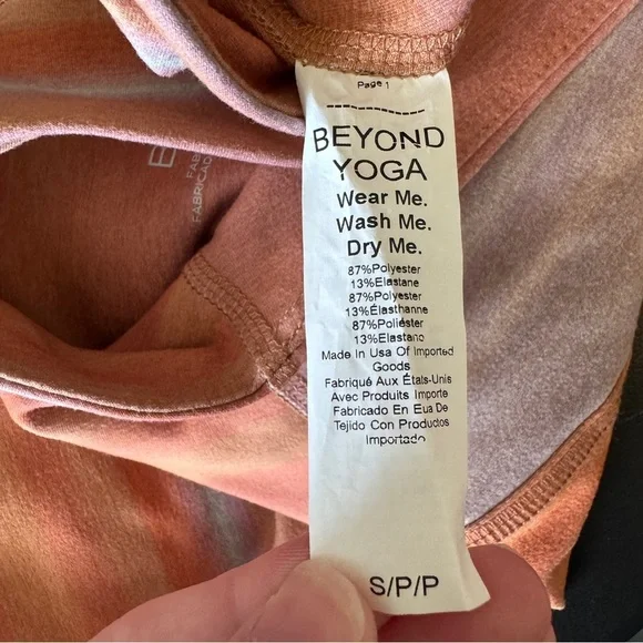 Beyond Yoga Soft Mark High Waisted Midi Legging - Ombre Stripe - Picture 10 of 11